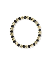 Daphne Enamel Gold Stretch Bracelet