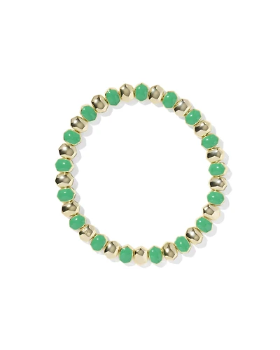 Daphne Enamel Gold Stretch Bracelet