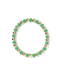 Daphne Enamel Gold Stretch Bracelet