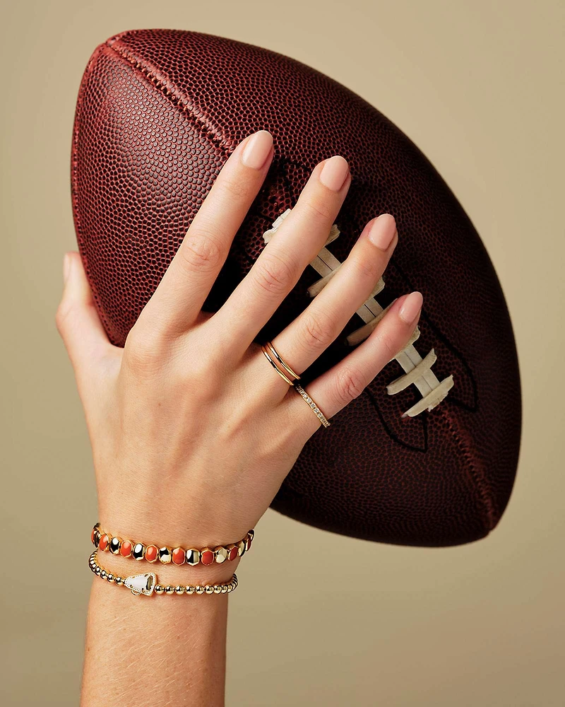 Cheer Silver Stretch Bracelet