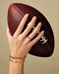 Cheer Gold Stretch Bracelet