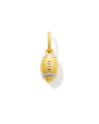 Metal Football Charm Sterling Silver
