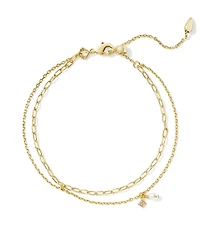 Eve Gold Multi Strand Bracelet in Freshwater Cultured Pearl