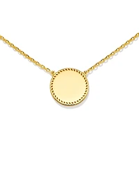 Aubree Pendant Necklace 18k Gold Vermeil