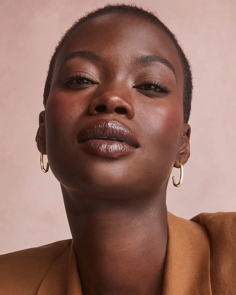 Davie and Danielle Mixed Metal Convertible Hoop Earrings