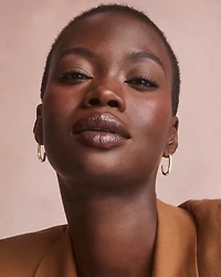 Davie and Danielle Mixed Metal Convertible Hoop Earrings