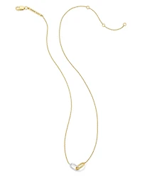 Danielle 18k Gold Vermeil Interlocking Pendant Necklace
