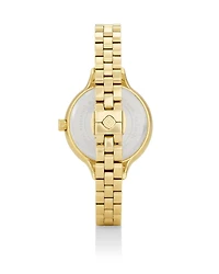 Eye Alex Gold Tone Stainless Steel 35mm Narrow Watch