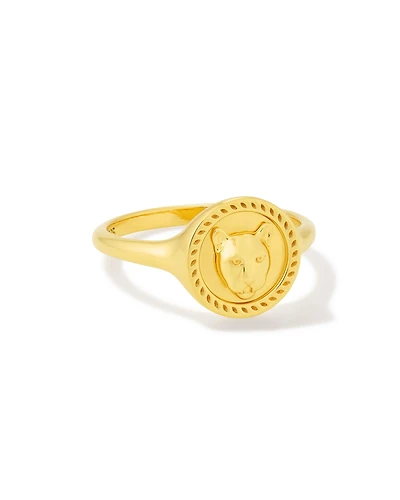 Kimberly Statement Ring 18k Gold Vermeil