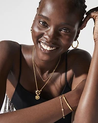 Kimberly Chain Necklace in 18k Gold Vermeil