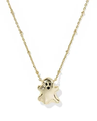 Ghost Gold Short Pendant Necklace