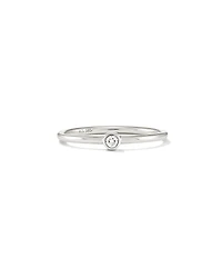 Audrey 14k White Gold Band Ring Diamond