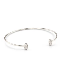 Marisa 14k White Gold Cuff Bracelet in White Diamond