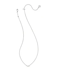 Juliette Gold Pendant Necklace White CZ