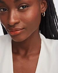 Colette Huggie Earrings Gold