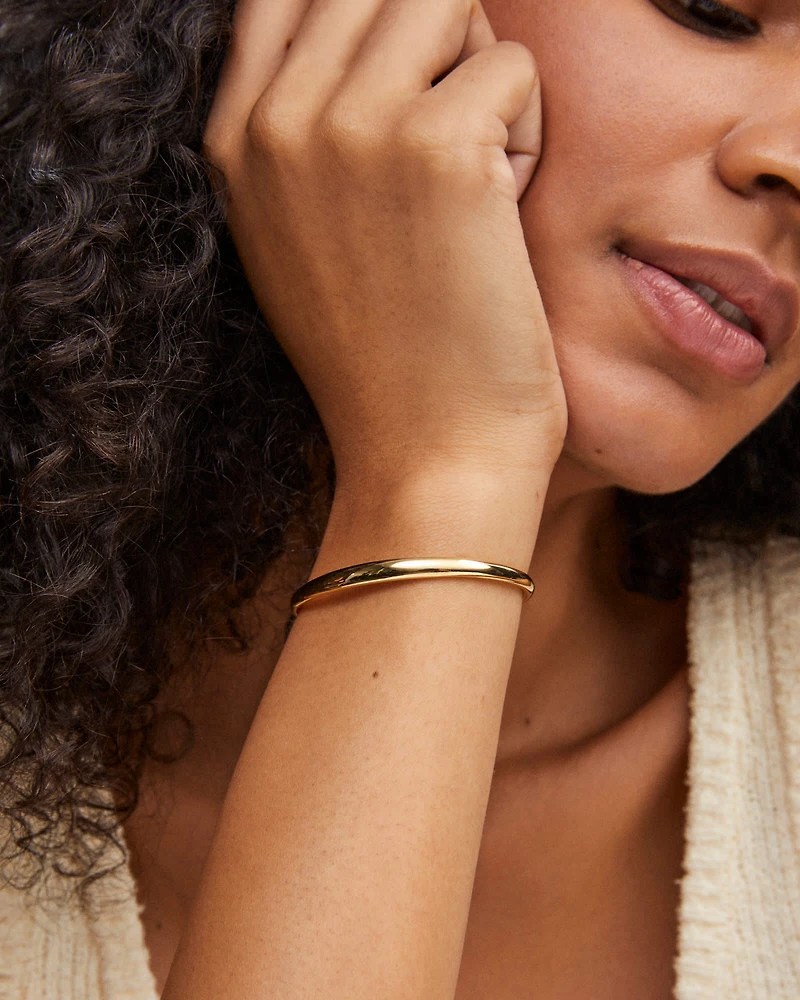 Keeley Cuff Bracelet 18k Gold Vermeil