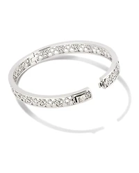 Kelly Bangle Bracelet Silver