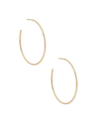 Keeley 50mm Hoop Earrings 18k Gold Vermeil