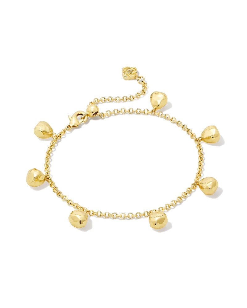 Gabby Delicate Chain Bracelet in Silver