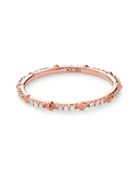 0.14 ct Astrid 14k Rose Gold Ring White Diamond