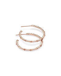 0.3 ct Cybil 14k Rose Gold Earrings in White Diamond