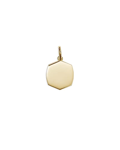 Davis Small Charm 18k Gold Vermeil