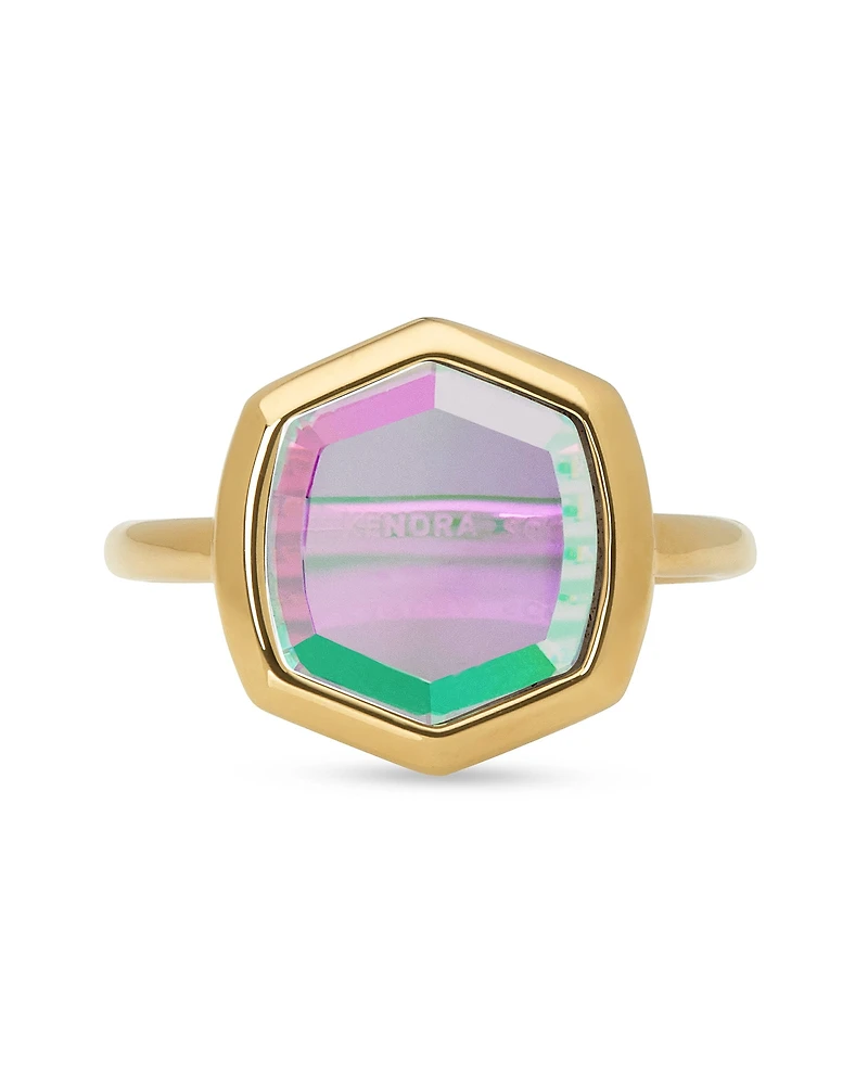 Davis 18k Gold Vermeil Cocktail Ring Blue Lapis
