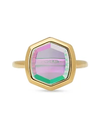 Davis 18k Gold Vermeil Cocktail Ring Blue Lapis