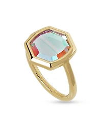 Davis 18k Gold Vermeil Cocktail Ring Blue Lapis