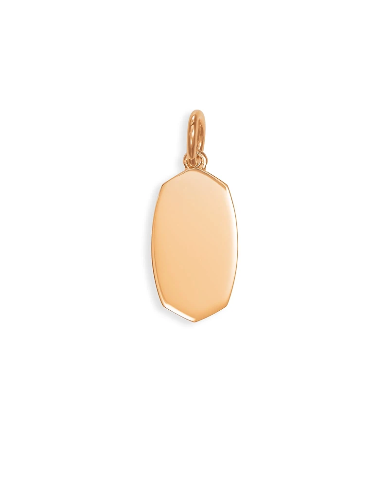 Elisa Charm in 18k Rose Gold Vermeil