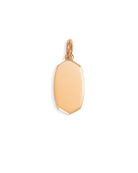 Elisa Charm in 18k Rose Gold Vermeil