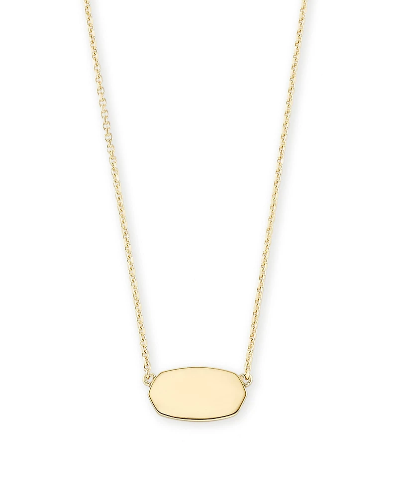 Elisa Pendant Necklace 18k Gold Vermeil