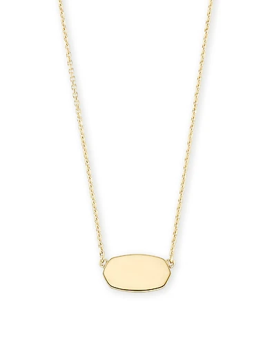 Elisa Pendant Necklace 18k Gold Vermeil