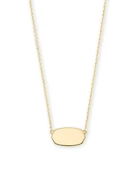 Elisa Pendant Necklace 18k Gold Vermeil