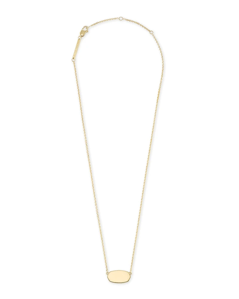 Elisa Pendant Necklace 18k Gold Vermeil