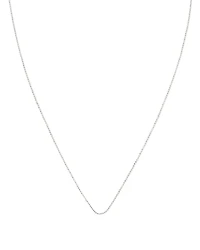 22 Inch Ball Chain Necklace in Sterling Silver