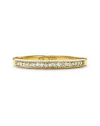 Ensley Sterling Silver Band Ring White Diamond