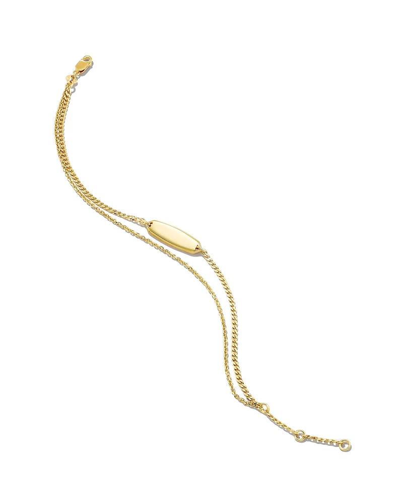 Marlee Multi Strand Bracelet 18k Gold Vermeil