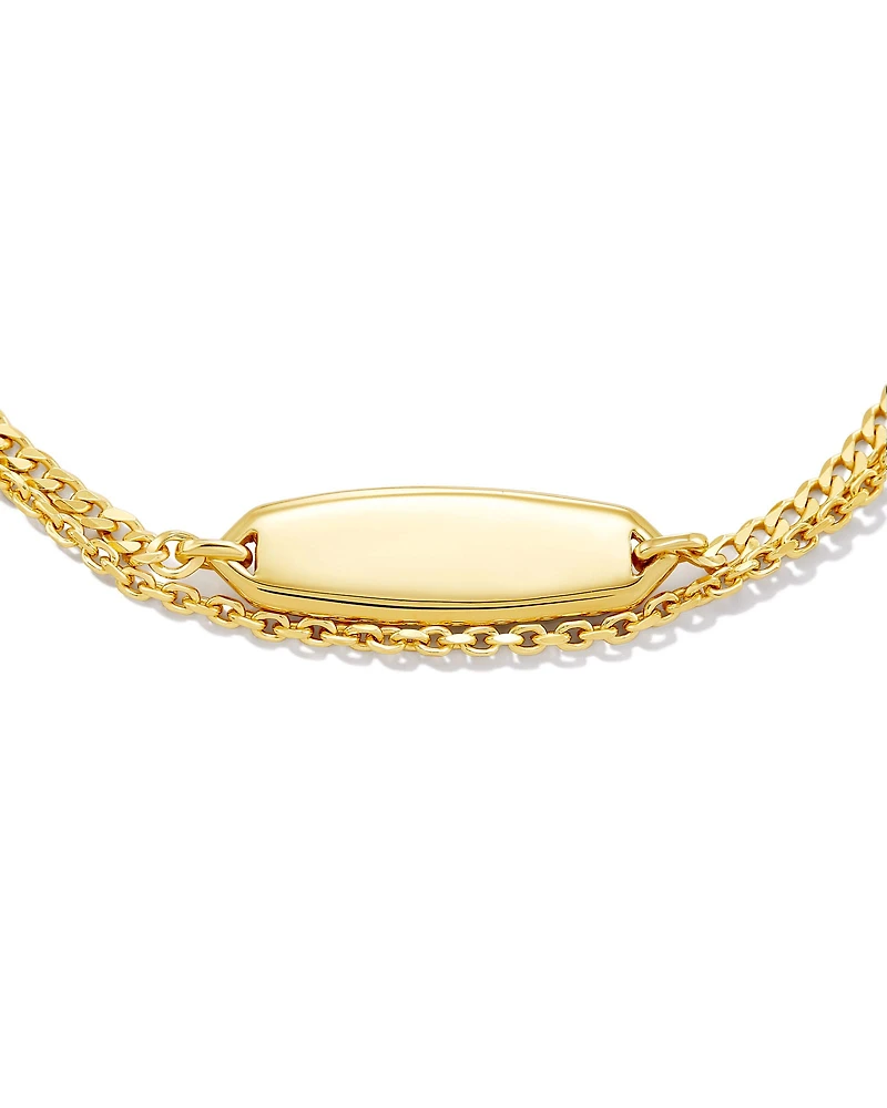 Marlee Multi Strand Bracelet 18k Gold Vermeil