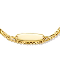 Marlee Multi Strand Bracelet 18k Gold Vermeil
