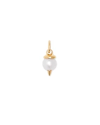 Pearl Charm 18k Gold Vermeil
