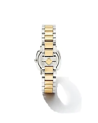 Dira Two Tone Stainless Steel 28mm Watch in Abalone
