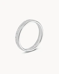 0.31 ct Whitney 14k White Gold Band Ring Diamond