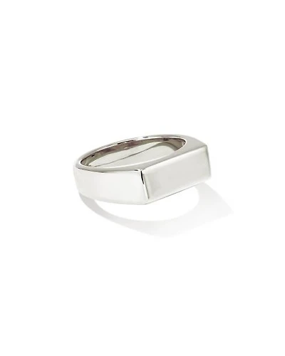 Hudson Signet Ring Sterling Silver