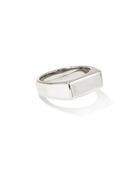 Hudson Signet Ring Sterling Silver