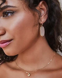 1.014 ct 20th Anniversary Dira 14k Yellow Gold Cushion Cut Pendant Necklace in Yellow Lab Grown Diamond