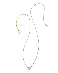 0.15 ct Stella 14k Yellow Gold Pendant Necklace White Diamond