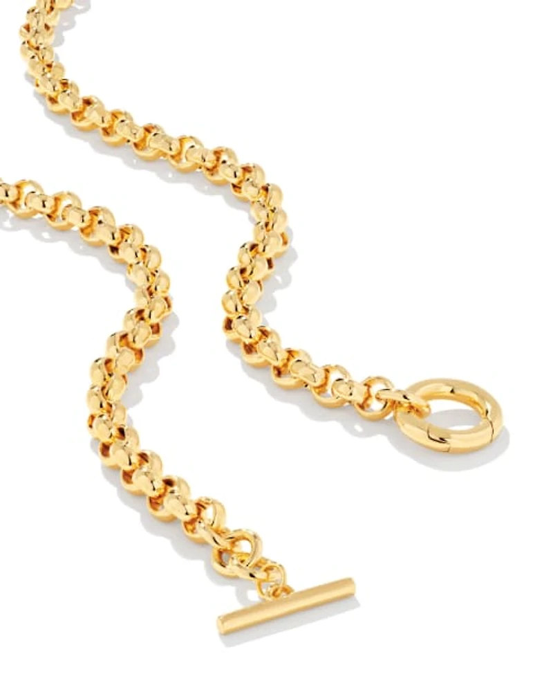Macy Chain Necklace 18k Gold Vermeil