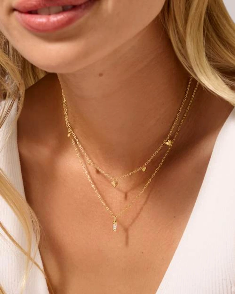 Phoebe Strand Necklace Gold