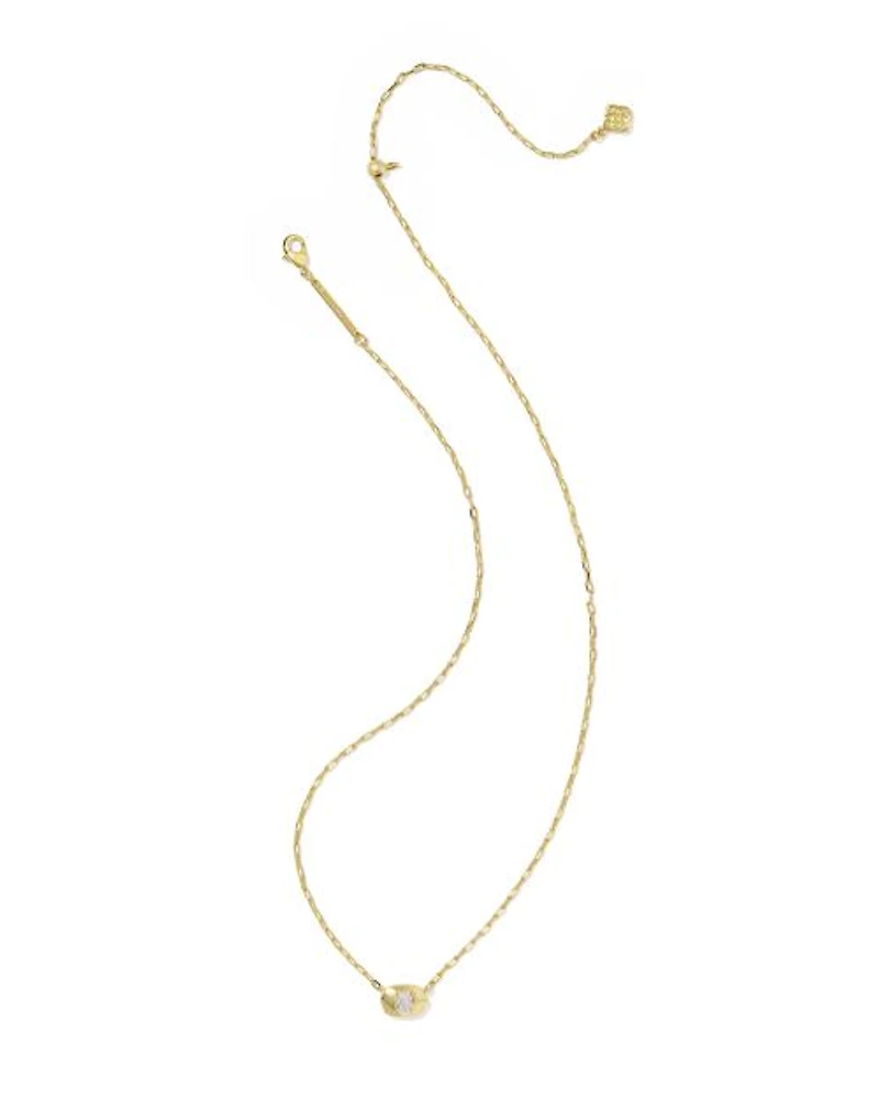 Bria Silver Short Pendant Necklace